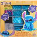 STITCH Disney Pixel Creations Bead Kit Lilo DIY Craft Set with 2500 Beads, Pegboards & Templates Creative Activity Toy for Girls & Boys Ages 6+