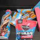 Feastables Beast Games Season 2 Snack Bundle, 10 Count, MrBeast Chocolate Bars & Cups, Protein Milk, Hydration Drink & Beef Jerky BBD 25/apr/26