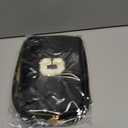 2 x Graduation Gifts for Him - Crossbody Bag for Men, Sling Bag / Waist Pack for Travel & Sports, Initial White L, Black