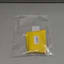 1 Pair/2pcs Luggage Suitcase Replacement Wheels 60mm*24mm, Rubber Swivel Caster Wheels 6mm Bearings Repair Kits (OD60xThk24mm/2.36x0.94in)