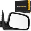 For Chevy Colorado 2004 05 06 07 2008 Door Mirror Passenger Side | Manual | Non-Heated | Standard/Crew/Extended Cab | Textured | Replacement For 15246903 | GM1321286