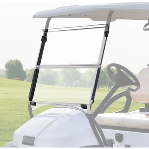 Foldable Golf Cart Windshield for Club Car Precedent Gas/Electric