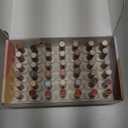 GAOY 23 Pcs Gel Nail Polish Kit, Red Blue Green Jelly Colors All Seasons Set with Glossy & Matte Top Coat and Base Coat for Nail Art Home DIY Gel Kit