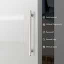 10 Pack 10 Inch(254mm) Kitchen Cabinet Handles Brushed Satin Nickel Cabinet Pulls Kitchen Cabinet Hardware Drawer Pulls for Cupboard Wardrobe