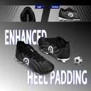 AMZZPIK Kids Soccer Cleats for Little/Big Kid Size 11C-6Y Youth Professional Cleat for Boys and Girls (Black)