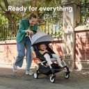 Stokke YOYO3 Travel Stroller from 6 Months, Easy Fold, Black/France Blue