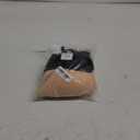 Fapreit Women's Zip Front Closure Sports Bra - Seamless Wirefree Post Surgery Padded Racerback Workout Gym Yoga Bras (4X-Large, Black+beige)