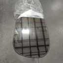 PERFNIQUE Irregular Wall Mirror Asymmetrical Mirror, 40''x26'' Black Mirror for Bathroom Bedroom Living Room Entryway, Decorative Modern Wall Decor, Wall Mounted Mirror (Black, 40" x 26")