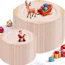 200PCS Pink and Gold Plates - Pink Plastic Plates - Fancy Disposable Plate with Gold Rim - Vintage Wedding Dinner & Dessert Plate for 100 Guests for Wedding & Party & Bridal Shower