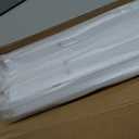 FELIDESIGN Ceiling Curtain Track, Room Divider Rail Set, White, 12ft-15ft