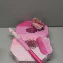 Sratte Number Piata Pink Piata Birthday Decorations Gradient with Stick Blindfold Confetti for Girls Boys Birthday Anniversary Party Decorations Supplies(Number 8)