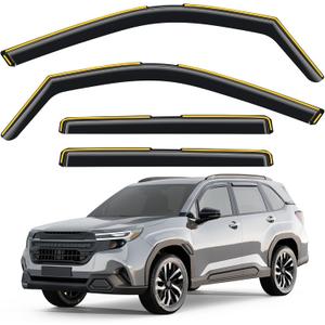in-Channel Window Visors Rain Guards for Subaru Forester 2025 2026