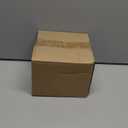 4 Pcs Round Wooden Risers for Display, Wood Pedestal Stand Mini Tiered Tray Stand Rustic Wooden Riser Holder for Home Decor Kitchen Counter, 4 Size(Brown)