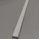 24-Inch Adjustable Towel Bar Replacement Rod Spring End Wall-Mounted Replacement for Bathroom & Kitchen Towel Storage