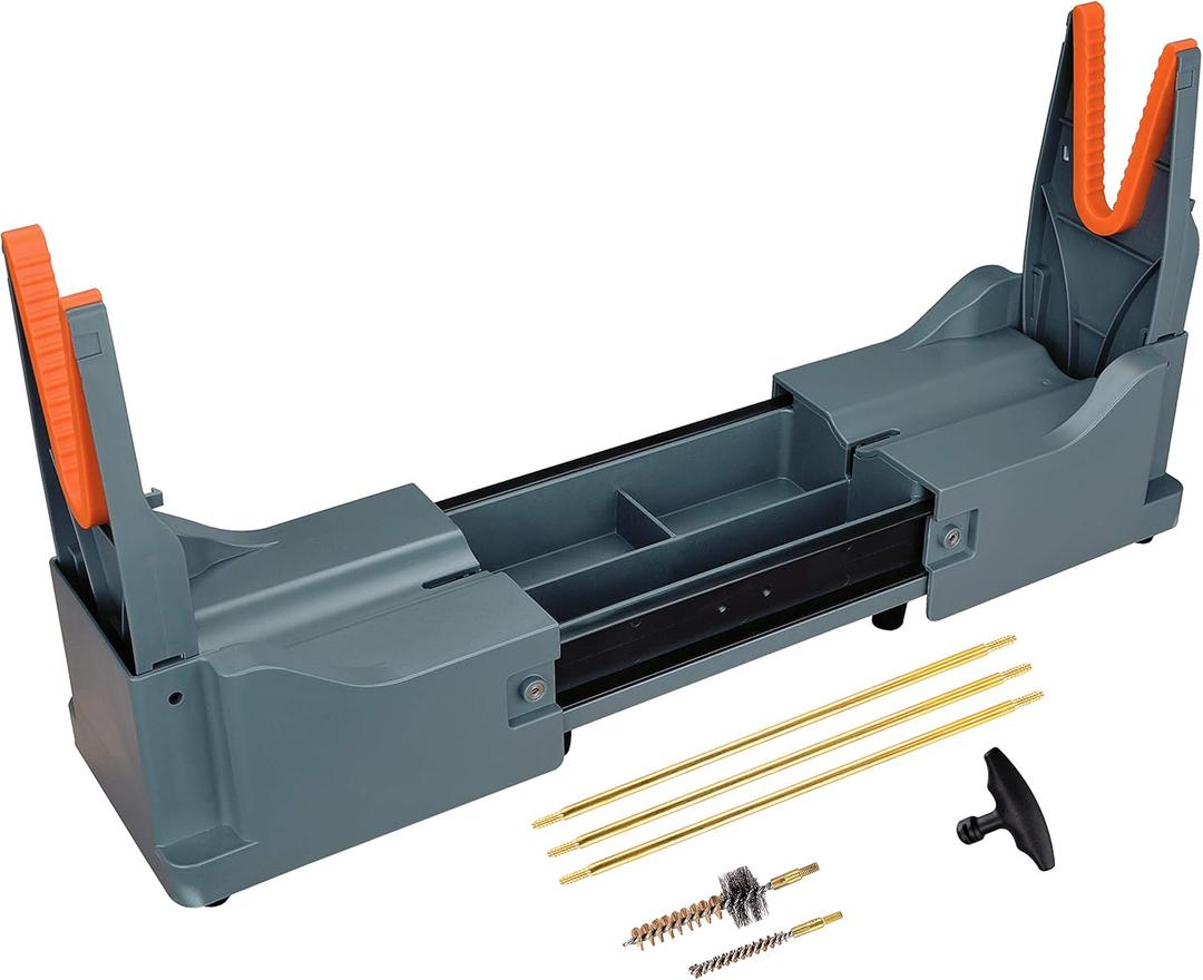 Raiseek Gun Cleaning Stand Compact Rifle Shotgun Range Stand for Cleaning (Grey)