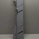 KUAFU Upper Radiator Cover Support Compatible with 1978-1988 G-Body Radiator Upper Cooling Radiator Fan Shroud Cover Mirror Stainless Steel