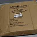 Mind Reader Gold Geometric Paper Tray, Modern Organizer for Documents, Folders, and Office Supplies, Durable and Stylish, Metal, 10" L x 12.25" W x 2" H, Gold