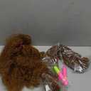 20Inch Afro Kinkys Bulk Synthetic Hair for Locs, Spring Twist, Braids, 100g/Bundle Honey Blonde Color Soft No Weft Silky Afro Natural Twist Braid Bulk Hair Bundles For Black Women (#27)