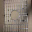 Sink Grid 26" X 14 1/16", Kitchen Sink Grid, Sink Protectors for Kitchen Sinks, Stainless Steel Material, Sink Bottom Grid with Rear Drain for Single Bowl (26" X 14 1/16")