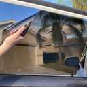 ClingShade TuckVisor Car Side Sun Visor Baby Window Sun Shade Visor Shades Windshield Sunshade Visors Extenders for Cars Trucks SUVs (4 Pack)