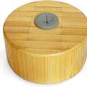 Fulbevy Bamboo Lid for 32 Oz Motivational Glass Water Bottles - Durable, Stylish and BPA-Free, Bamboo Top Replacement Cap Exclusive for Fulbevy Water Bottles