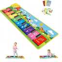 FOKI Floor Piano Mat for Toddlers, Sensory Educational Dancing Musical Keyboard Carpet Toy, Animal Sounds Touch Playmat Blanket, for 1 to 5 Years Old Boy and Girl