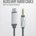 Acoustix™ Auxiliary Braided Audio Cable, 6 ft 
