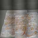 Golden Christmas Tree Window Clings Stickers for Glass, Large DIY Static Wall Window Door Mural Showcase Decal Sticker (Pack of 1)