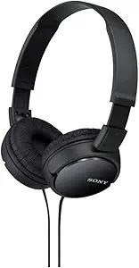 Sony ZX Series Wired OnEar Headphones, Black MDRZX110