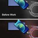 2 x LED iPhone Charger Cord Light Up Lightning Cable | MFi Certified Apple Charger | Cool USB Fast Charging for iPhone 14 13 12 11 Pro Max XR X SE 8 Plus, iPad iPod and More (RGB, 3ft)