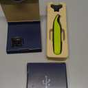 Philips Norelco One 360 Hybrid Face, Electric Beard Trimmer and Shaver, with 360 Technology, 1x 360 for Face, 5in1 Adjustable Comb, Model QP2724/90 (Black & Lime Green)