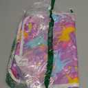 Lusso Gear Kids Airplane Tray Cover with Pockets - Portable Organizer Travel Essentials - Foldable & Functional Design for Travel Toys - Airplane Tray Table Organizer & Tablet Holder - Unicorn Pattern