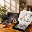 5 x Graduation Pizza Money Box for Cash Gift Money Holder Funny Pizza Gift Boxes for Surprise Holder Graduation Season Grad Party Supplies (Cash Not Include)(Black)