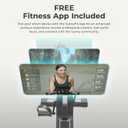 Sunny Health & Fitness Smart Dual Function Under Desk Pedal Exercise, Portable Dual Function Arm/Leg Cycle for Seniors, Compact Indoor Cardio Mini Bike at Home, Free SunnyFit APP Connection