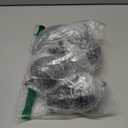 Maricome 4 Inch Wood Legs Set of 4 Pre-drilled M8 Bolt Black Replacement Furniture Leg Bun Feet for Dresser Cabinet Chair