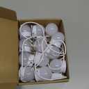 LED Vanity Mirror Lights with 12 Stick On Dimmable Bulbs, 3000K 4500K 6500K & 10 Brightness Levels Adjustable, Plug in USB Cable, Hollywood Style Mirror Lights for Makeup Desk Bathroom Dressing Room