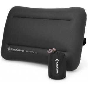 KingCamp Inflatable Pillow for Camping, Large(19.7" x 11.8") Camping Pillow, Ultra-Soft Camp Pillow with Washable Foam Cover for Home-Like Comfort, Hiking, Car, Beach, Travel