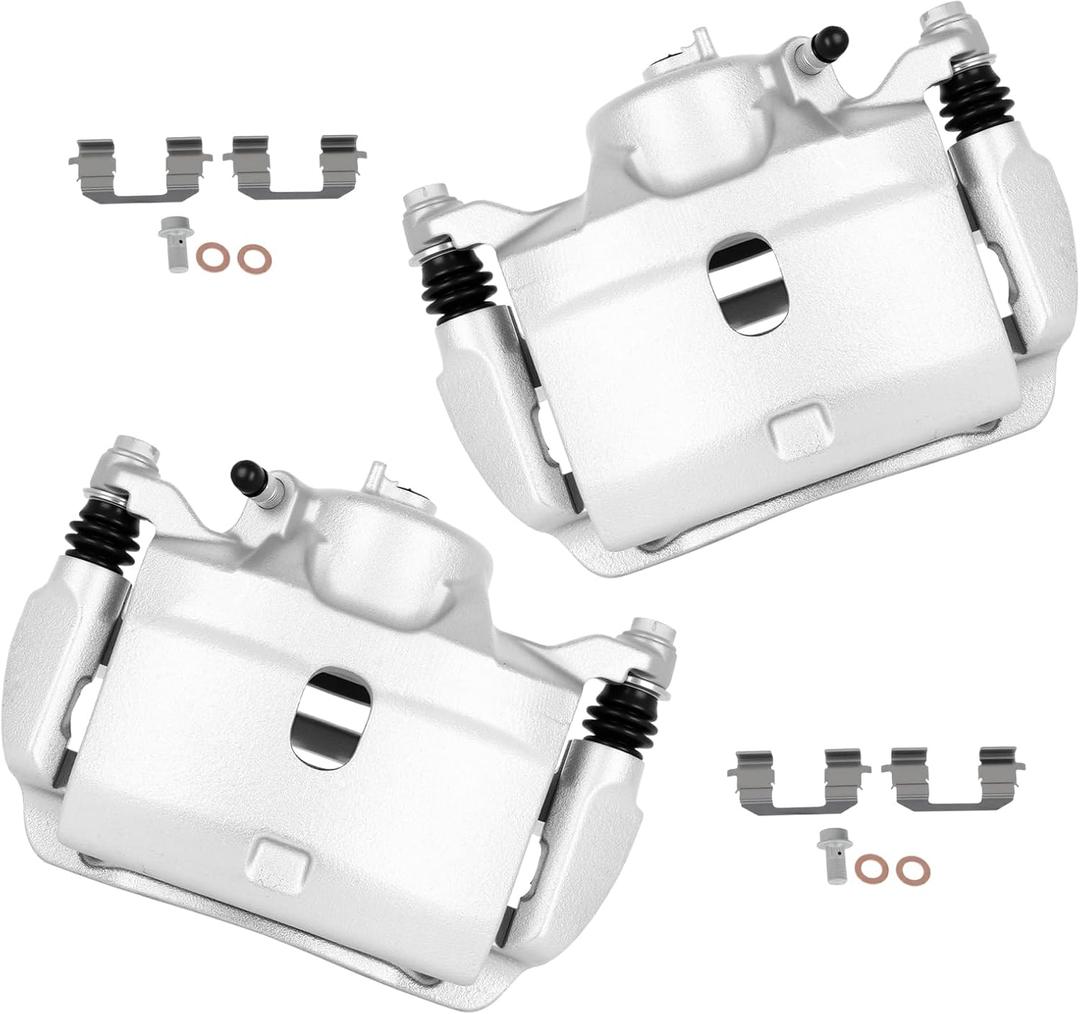 cciyu Front Left & Right Brake Calipers Assembly w/Bracket 19B2660 19B2661 For Acura For ILX,For Honda For Accord/For Civic/For CR-Z/For Fit
