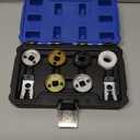 8Pcs Engines Camshaft Adjusting Socket Set, Camshaft Central Valve Socket Set Compatible with VW Audi EA888 1.8 2.0 TFSi Chain Driven T10352 T10352-1 T10352-2 T10352-3 T10352-4 T40267 T10368