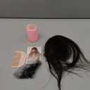 EINAEY Clip in Bangs, 100% Real Human Hair Brown Black Fake Bangs Clip in Hair Extensions French Bangs Fringe with Temples Hairpieces for Women Curtain Bangs for Daily Wear