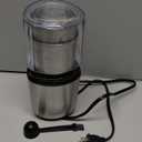 SHARDOR Coffee Grinder Electric Herb/Wet Grinder for Spices and Seeds with 2 Removable Stainless Steel Bowls, Silver