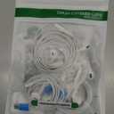 5 Pack USB C Headphones for iPhone 17/16/15 Pro Max iPad Plus TypeC Earphones with Microphone Volume Control USBC Wired Earbuds USB Type C Earphone for Samsung S25 Ultra S24 S23 S22 1.2M/4Ft