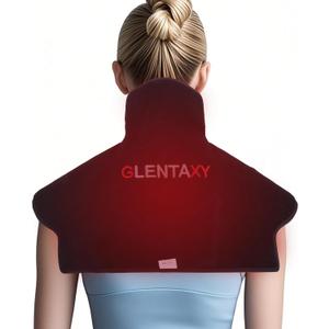 Red Light Therapy for Neck Shoulder Back Pain Relief with 288 LEDs, Near Infrared Heating Wrap, Red Infrared Light Therapy Device for Body, 660/850nm Pad