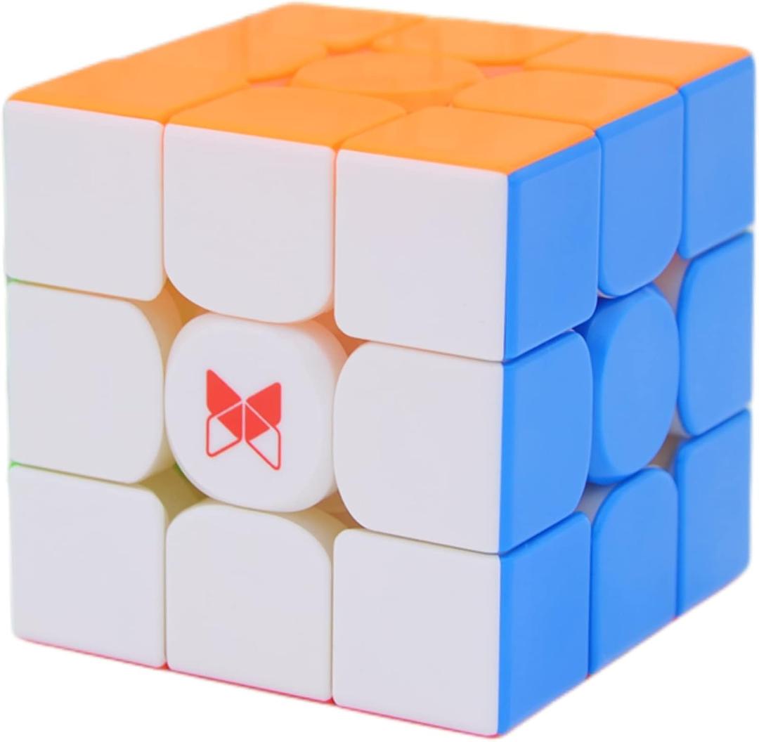Bukefuno QY Tornado V3 M 3"x3" Flagship Magnetic Speed Magic Cube QY Toys Man Tornado V3M 3"x3"x3" Stickerless Cubes Puzzle(Magnetic Core Flagship)