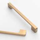 Asidrama 10 Pack 7.5 Inch Champagne Bronze Cabinet Pulls, Kitchen Cabinet Hardware