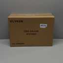 ELYKEN 28 Inch Christmas Tree Collar, 5-Piece Xmas Tree Skirt for Artificial Trees, Handcrafted Plastics Wicker Tree Base Cover with Cord Cut-Out Rustic Farmhouse Tree Ring for Home Decor (Natural-Round Pp)