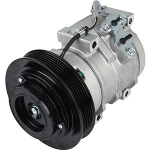 Autoround A/C AC Compressor with Clutch Fit for 2003-2008 Toyota Corolla & Matrix, 1.8L L4, Replace CO-11247C 88310-50160 88310-5016084 158386 157386