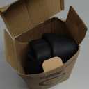 EcoNour Car Steering Wheel Cover | Premium & Durable PU Leather with Anti-Slip Design | Universal Fit 14.5" - 15" Steering Wheel Cover | Car and Truck Accessories - Black