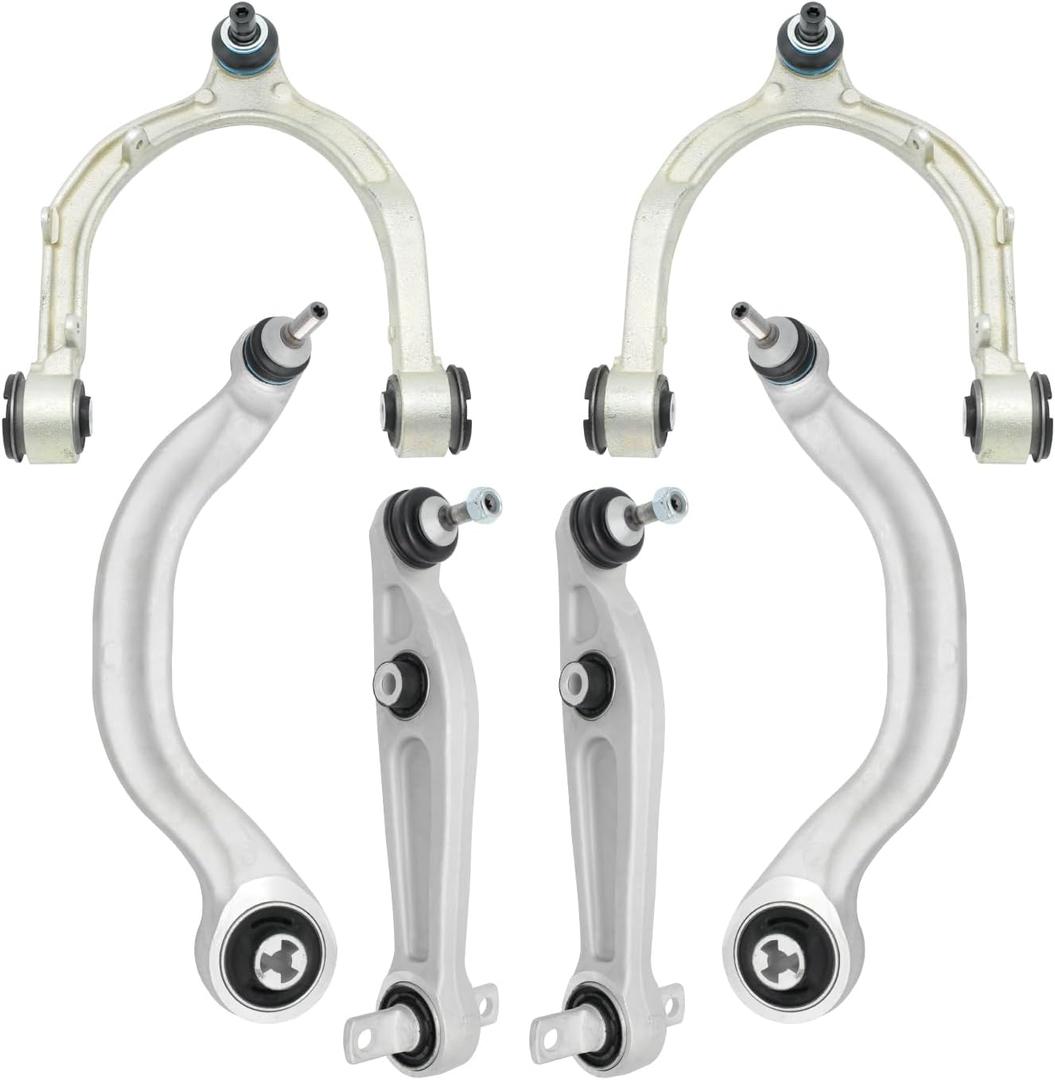 Front Left Right Lower Control Arms Compatible with Tesla Model Y 2020-2023, 6pcs Suspension Arm Replacement Set