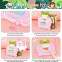 Upgraded Talking Flash Cards for Toddlers, 1 Year Old Boy Girl Birthday Easter Gift, Montessori Toys 1 2 3 Year Old, 224 Sight Words Flash Cards Kindergarten,Speech Therapy Toys Toddlers 1-3,Pink